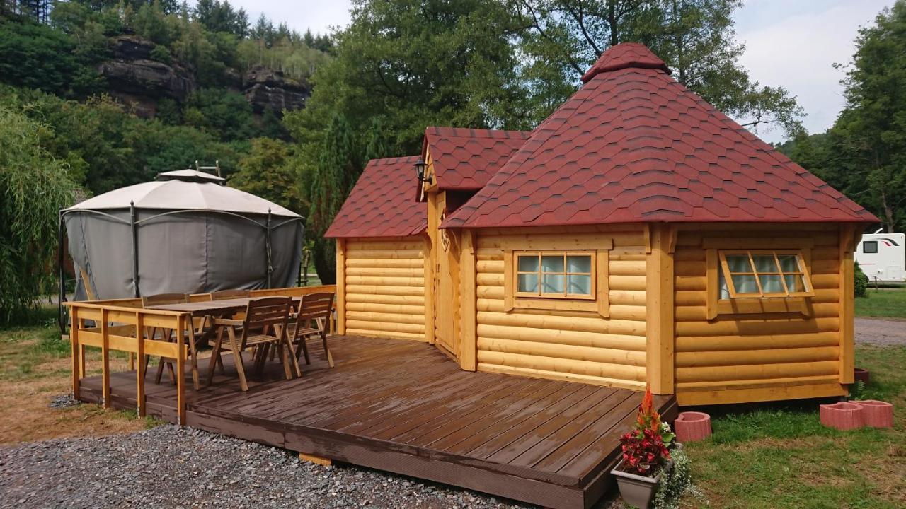 ホテルCamping Du Plan Incline Henridorff エクステリア 写真